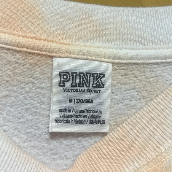 Oversized PINK sweatshirt size M - Picture 3 of 7